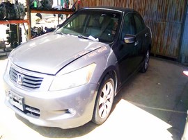 2010 HONDA ACCORD, GRAY, EX-L MODEL, 3.5L, AT.    A26268
